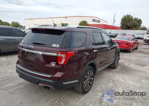 2018 Ford Explorer Platinum from USA, damaged, VIN 1FM5K8HT0JGB43791